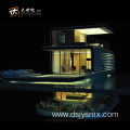 office scale architectural model villa miniature model